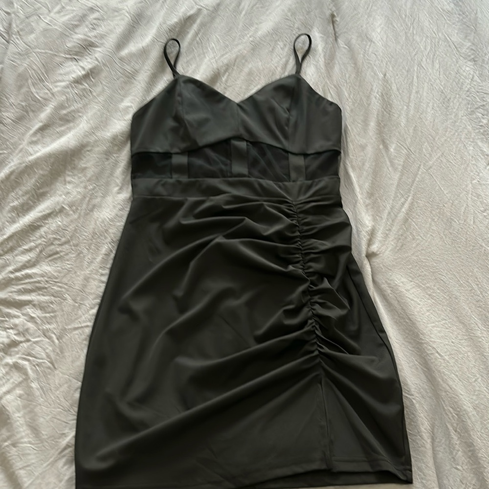Black cocktail dress